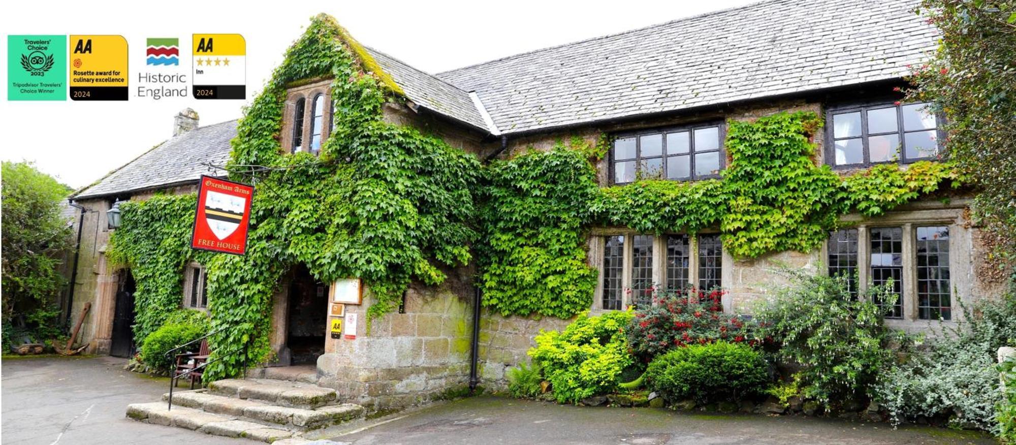 The Oxenham Arms Hotel Devon South Zeal Exteriör bild
