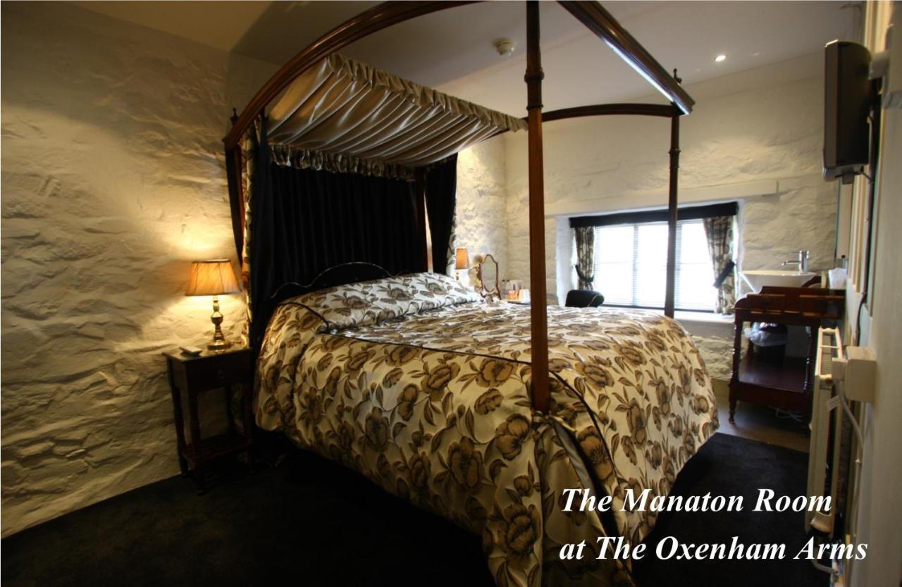 The Oxenham Arms Hotel Devon South Zeal Exteriör bild