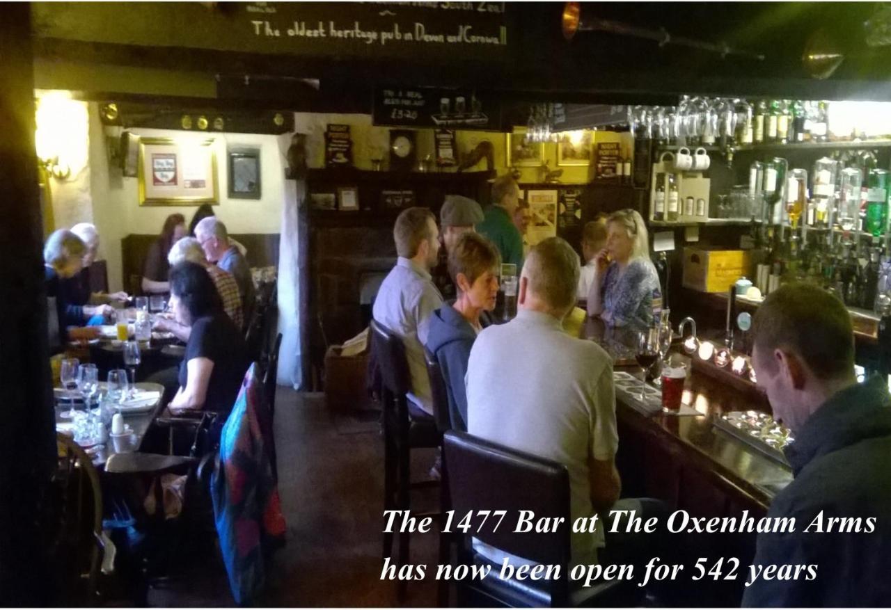 The Oxenham Arms Hotel Devon South Zeal Exteriör bild