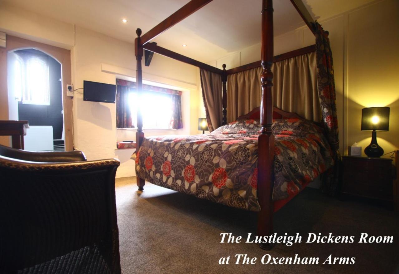 The Oxenham Arms Hotel Devon South Zeal Exteriör bild